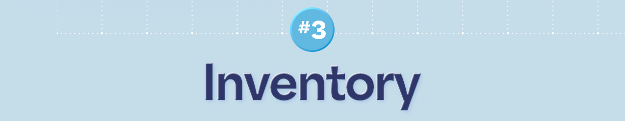 #3 Inventory